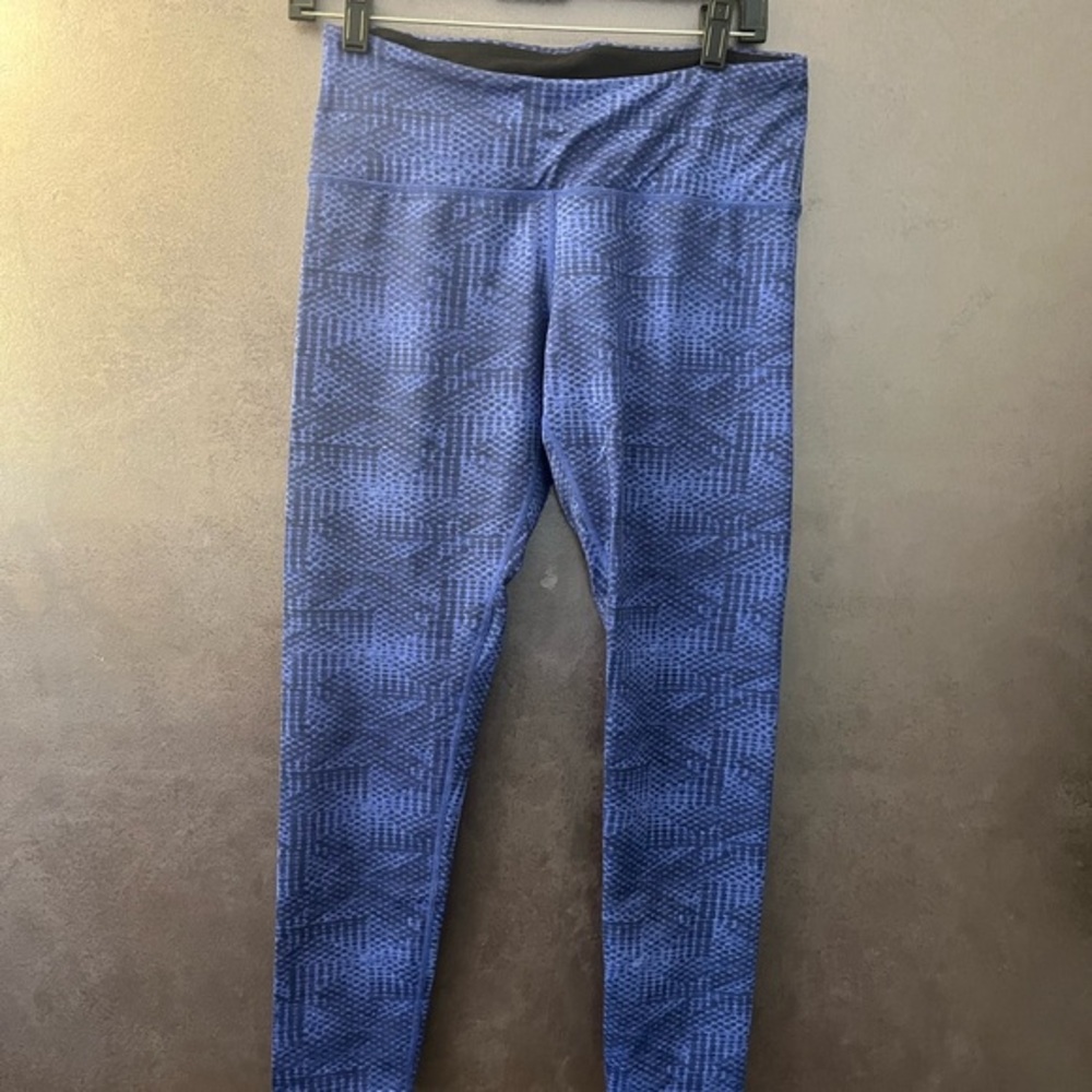 2 Pair of Tuff Athletics Leggings Blue and Blue Brown Leggings